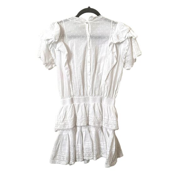 MAIA BERGMAN Mery Ruffled Mini Dress Sz Medium - Picture 4 of 6